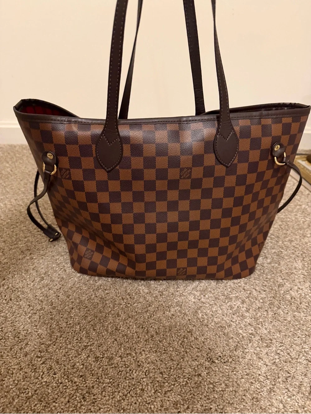 COPY - Louis Vuitton Brown Checkered Tote Bag